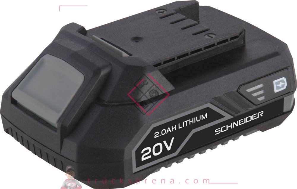 Pack scie sauteuse 20V, batterie 2Ah Li-ion, chargeur, sac de transport - SCHNEIDER