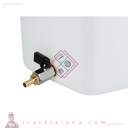 Jerrican en polyéthylène avec robinet en métal - 20 L - Verticale