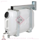 Support acier galvanisé pour jerrican 25 L