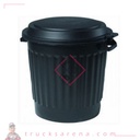Poubelle 80L avec couvercle - SODISE
