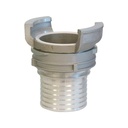 Demi-raccord à douille réduite, à collerette 100, 100 mm - SODISE