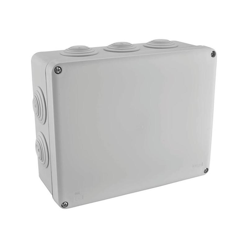 Boîte 10 entrées, étanche IP55 220 x 170 x 90 mm - SODISE