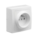 Prise murale 2P+T en saillie 16A, 250V - SODISE