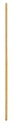 Manche en pin vernis, h 130 cm - Ø 22 mm - LAMPA