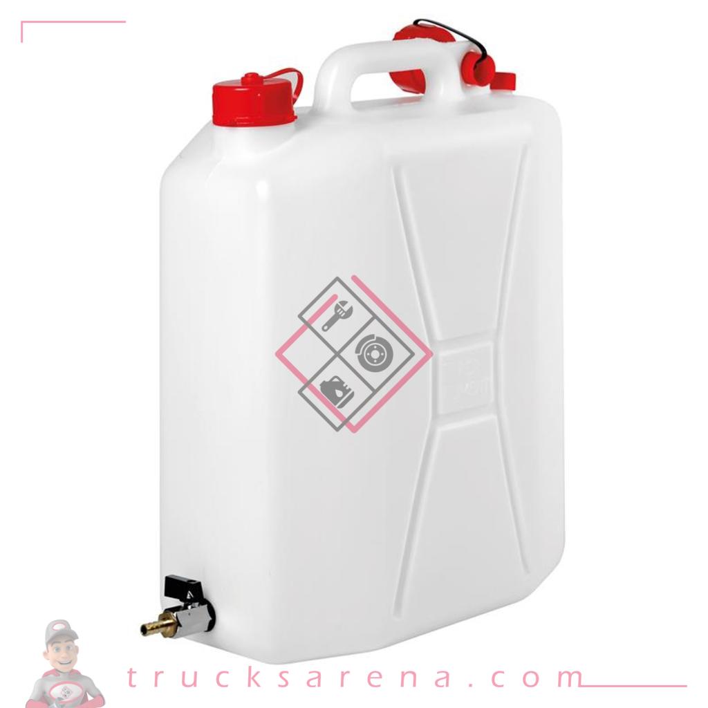 Jerrican en polyéthylène avec robinet en métal - 20 L - Verticale - LAMPA