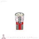 24-30V Led series - 6 Led SMD - (T10) - W2,1x9,5d - 2 pcs  - Emballage - Blanc - Double polarité - Résistance incorporée - LAMPA