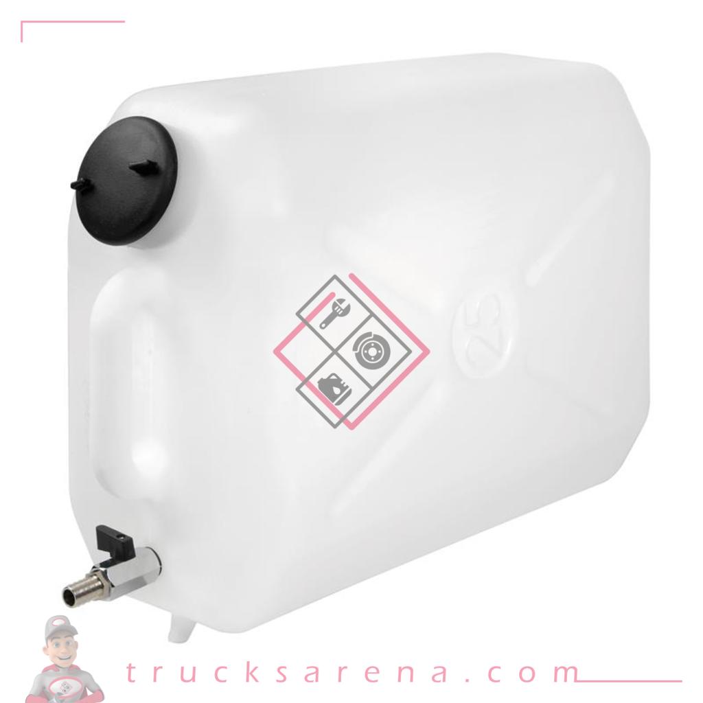 Jerrican en plastique, avec robinet métal - 25 L - LAMPA