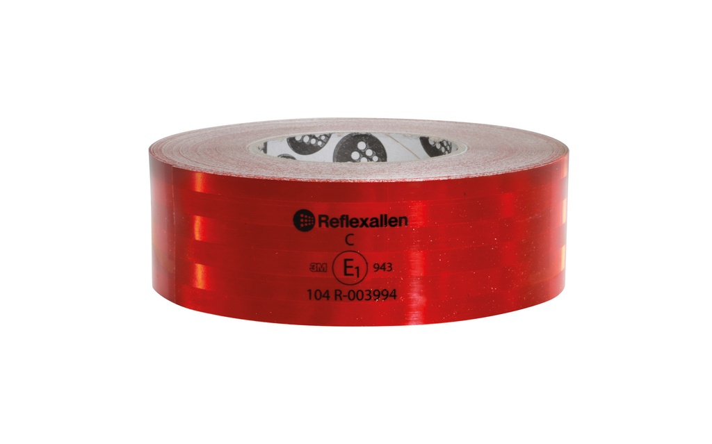 Value, ruban de signalisation pour surfaces rigides - 50 m - Rouge - LAMPA