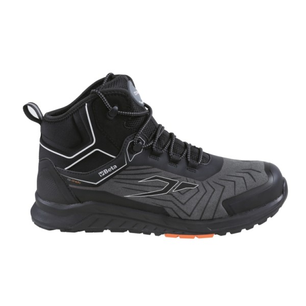 Lightweight 0-GRAVITY high-top shoe in water-repellent microfiber 7357G - BETA TOOLS
