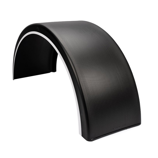 Aile latérale ronde HighGard 610 x 1100 x 1730 - JONESCO