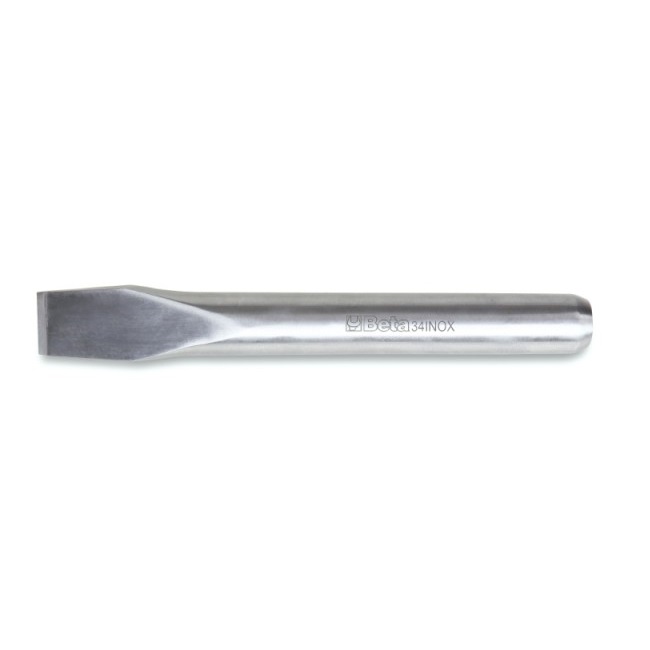 Burin plat 200 mm, en acier inoxydable 34INOX - BETA TOOLS