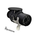 Fiche EBS 7 pôles 24V, contact à gorge à visser - ROBERT LYE