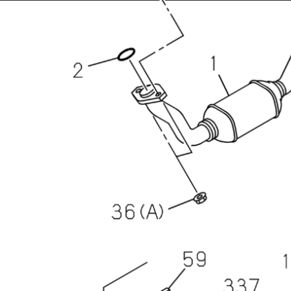 Joint échappement - ISUZU PARTS