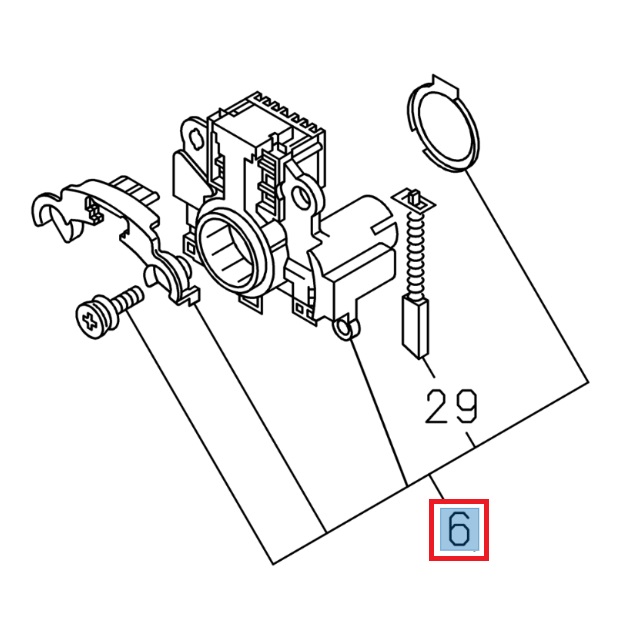Régulateur de tension d'alternateur - ISUZU PARTS