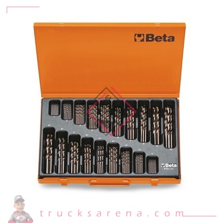 Jeu de forets taillés HSS-CO 8% 415/C116 - BETA TOOLS