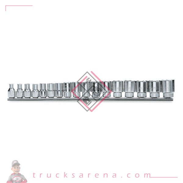 Jeu de 17 douilles 6 pans 3/8" 910A/SB17 - BETA TOOLS
