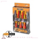 Jeu de 6 tournevis cruciformes et plats isolés SLIM 1273MQ/F-D6 - BETA TOOLS