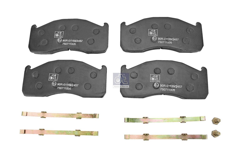 Kit de garnitures de disque de frein - DT SPARE PARTS