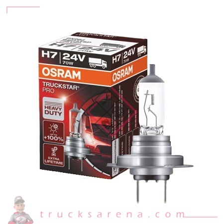 Ampoule Truckstar Pro H7 / 24V / 70W qualité premium - OSRAM
