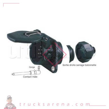 Socles 15 pôles 24V contacts à gorge à visser - ROBERT LYE