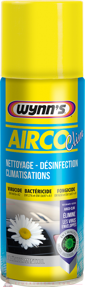 Airco Clim nettoyant des systèmes de climatisation 200 ml - WYNN'S