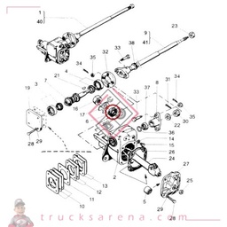 [AVI 954032104] Joint de transmission 32x43x4,5 mm – AVIA