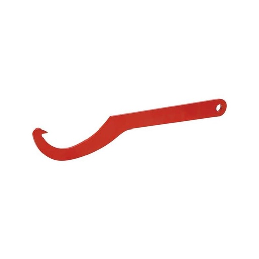 [SOD 01948] Clé tricoise en acier et revêtement epoxy rouge, 80, 100 mm - SODISE