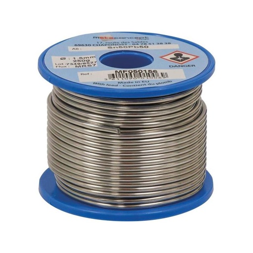 [SOD 05619] Fil d'étain 50% en bobine - SODISE