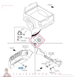 [ISU 8974742631] Carter contacteur - ISUZU