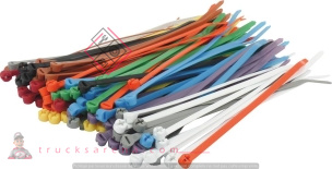 [SOD 16913] Collier nylon multicolore (100 p) 4.8x186 - SODISE