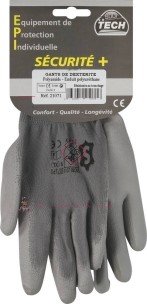 [SOD 21072] Gants de dextérité enduit PU T10  carte - SODISE