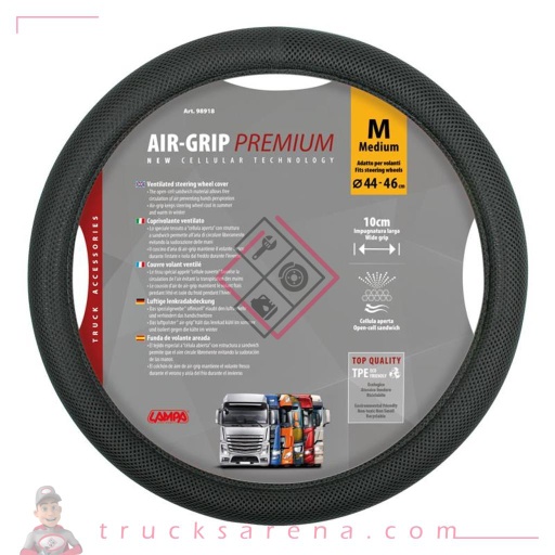 [LAM 8000692989180] Air-Grip, couvre-volant aéré - M - Ø 44/46 cm - LAMPA