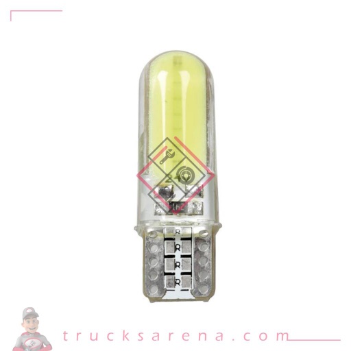 [LAM 8000692983614] 24-30V Mega-LED 24 - 2 SMD x 12 chip - (T10) - W2,1x9,5d - 2 pcs  - D/Blister - Blanc - LAMPA
