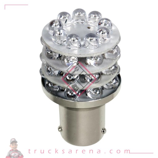 [LAM 8000692983041] 24V Ampoule Multi-LED 36 Led - (P21/5W) - BAY15d - 1 pcs  - D/Blister - Blanc - LAMPA