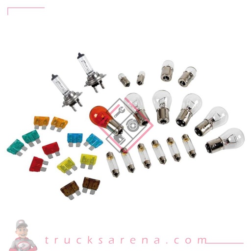 [LAM 8000692982679] Kit ampoules de rechange 30 pc, halogène 2xH7 - 24V - LAMPA
