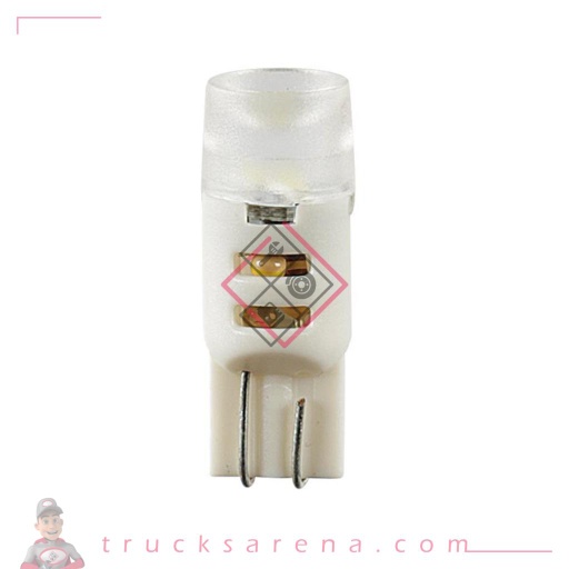 [LAM 8000692982693] 24-28V Mega-Led 3 - 3 SMD x 1 chip - (T10) - W2,1x9,5d - 20 pcs  - Emballage - Blanc - Double polarité - LAMPA