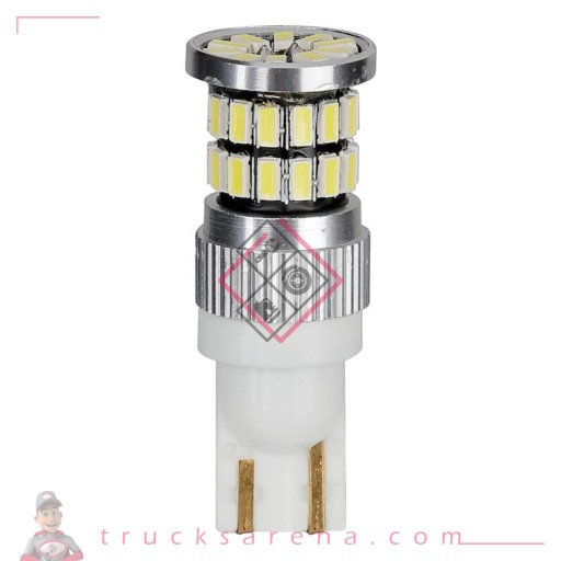 [LAM 8000692982709] 24-30V Mega-Led 36 - 36 SMD x 1 chip - (T10) - W2,1x9,5d - 2 pcs  - D/Blister - Blanc - Double polarité - LAMPA