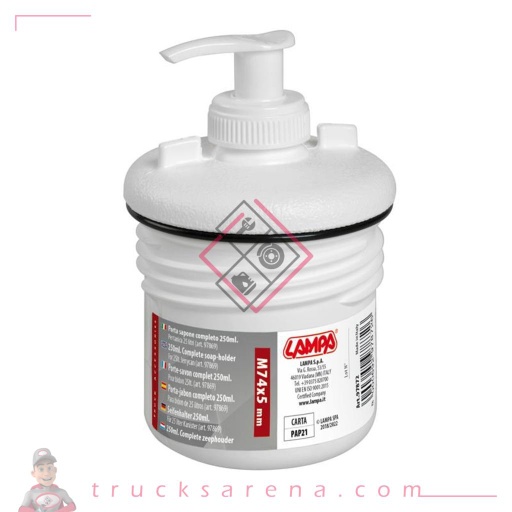 [LAM 8000692978726] Distributeur porte-savon, pour jerrican 25L - 250 ml - LAMPA