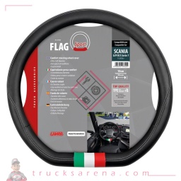 [LAM 8000692978405] Flag Italia, couvre-volant sur mesure en Skeentex - compatible pour - Scania G/P/R/S Serie 7 (11/2016&gt;) - LAMPA