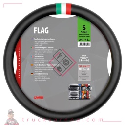 [LAM 8000692978207] Flag Italia, couvre-volant en Skeentex - S - Ø 42/44 cm - LAMPA
