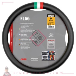[LAM 8000692978214] Flag Italia, couvre-volant en Skeentex - M - Ø 44/46 cm - LAMPA