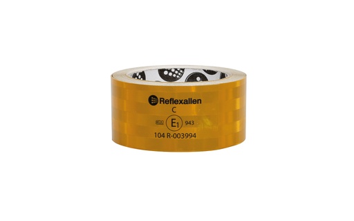 [LAM 8057689027448] Value, ruban de signalisation pour surfaces rigides - 12,5 m - Jaune - LAMPA