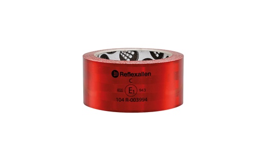 [LAM 8057689027455] Value, ruban de signalisation pour surfaces rigides - 12,5 m - Rouge - LAMPA