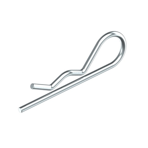 [FOR 2811 4] Goupille bêta simple 4 mm, acier zingué - FORCH