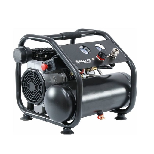 [SOD 11203] Compresseur silencieux 6L 8 bar 1,5CV 230V - SODISE