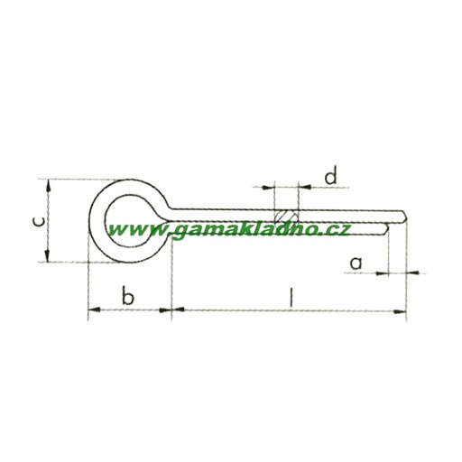 [AVI 984920825] Goupille 2 x 25 - AVIA