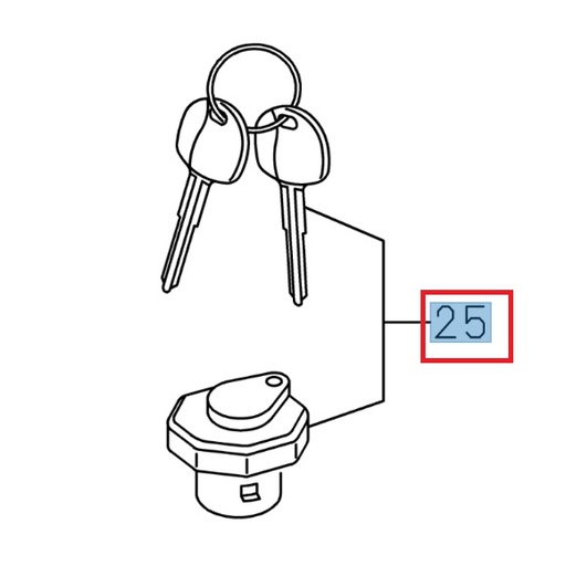[ISU 8976551220] Bouchon de réservoir à carburant - ISUZU PARTS