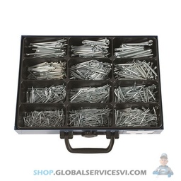 [FOR 9000 2801] Assortiment de goupilles fendues DIN 94, zingué - FORCH
