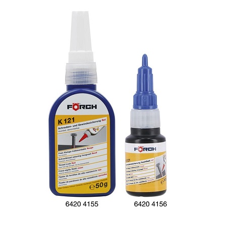 Frein Filetage indémontable Rouge K121 - FORCH