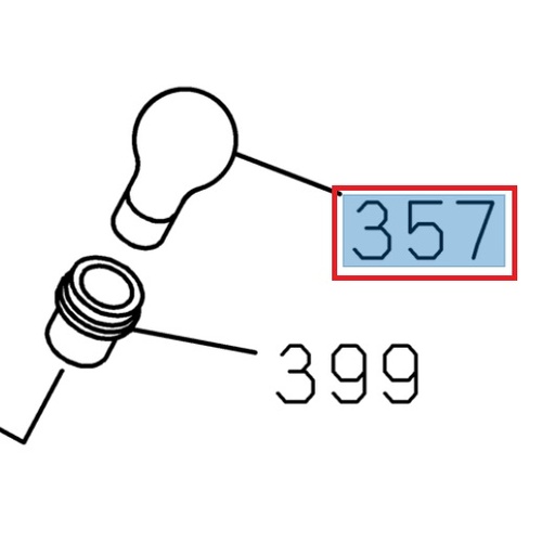 [ISU 8971799670] Ampoule 12V 21W, ambre - ISUZU PARTS